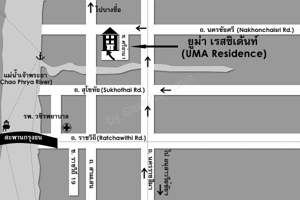 UMA Residence Taxi Map.gif